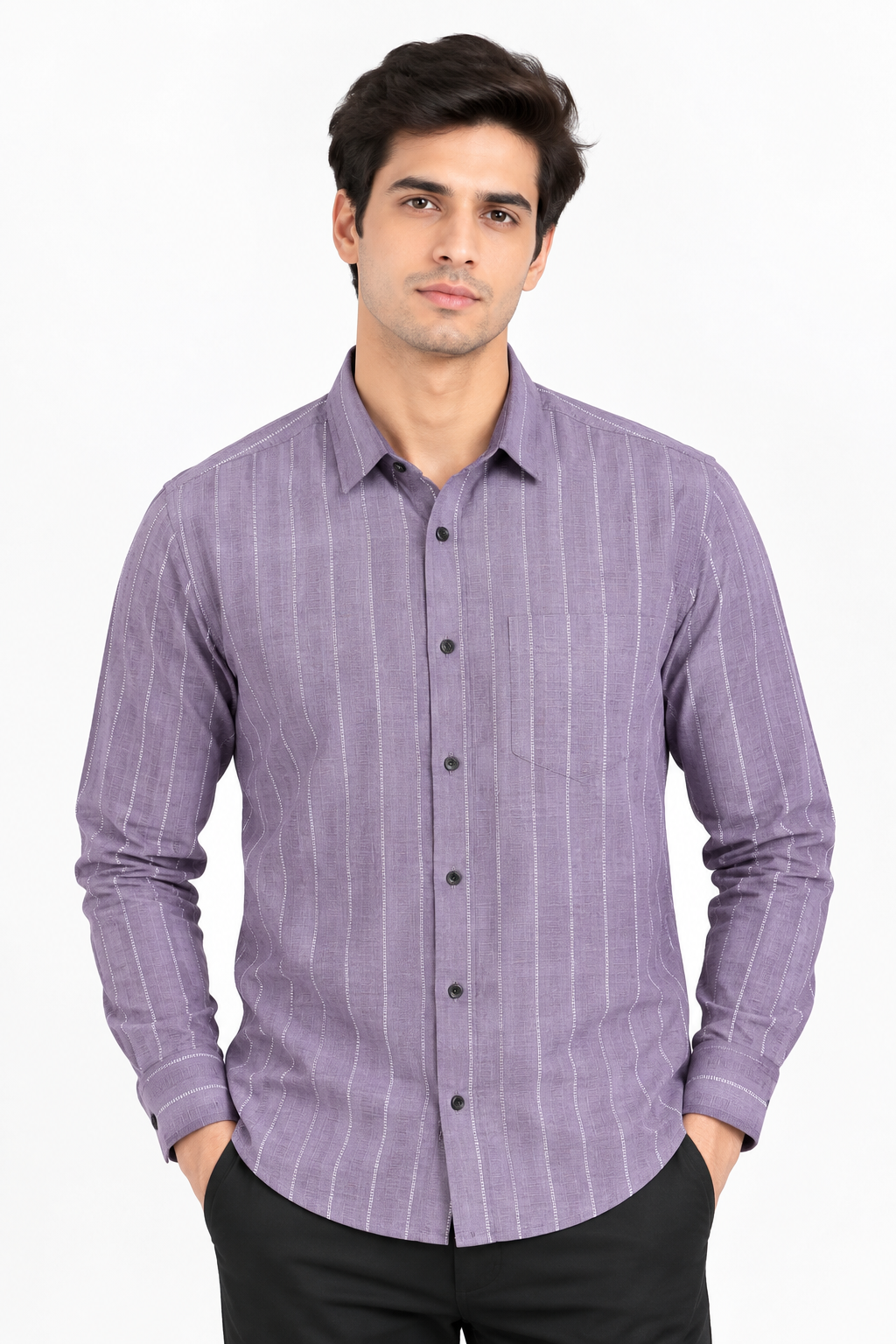 Striped Men's Shirts - WB 1423