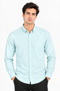 Oxford Plain Down Button Collar Shirts - WB 1432