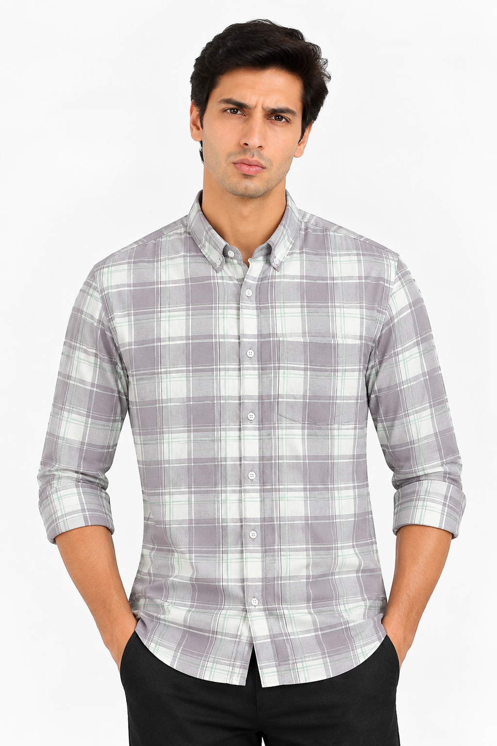 Men's Chex Shirt - WB 1438