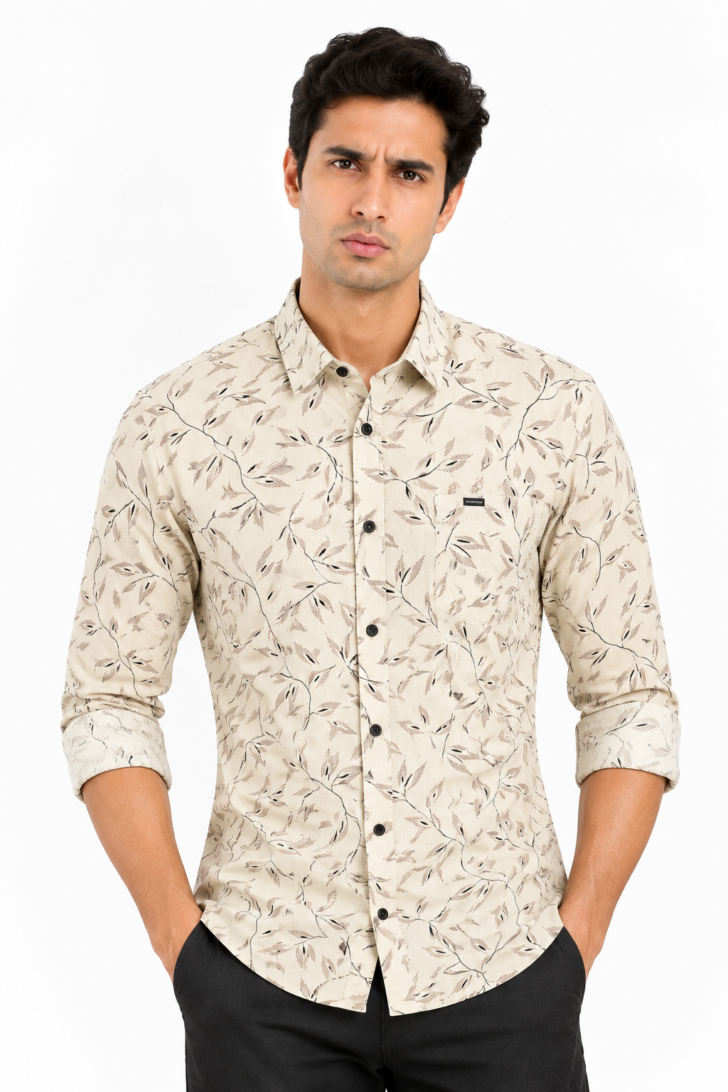 Floral Printed Casual Shirt - WB 1425