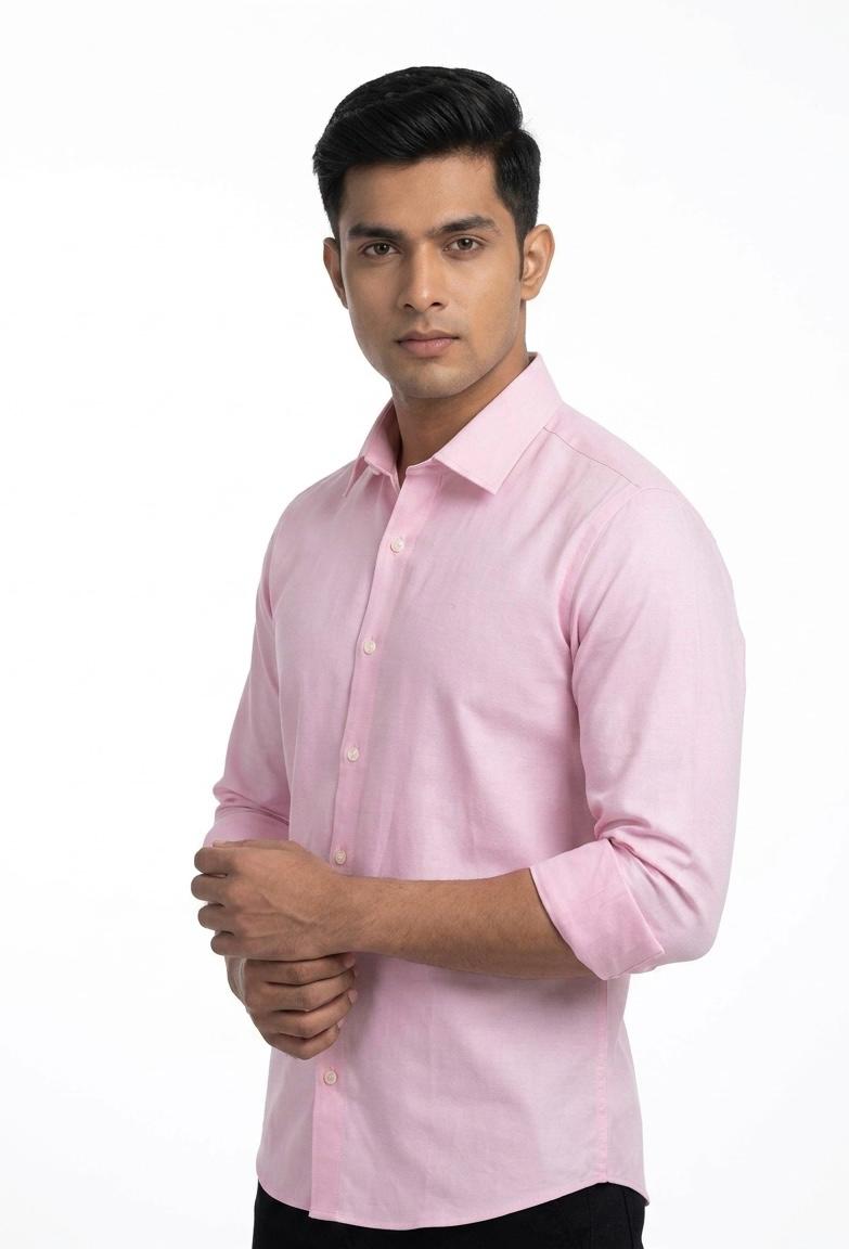 Men's Casual Plain Shirt - WB 1338