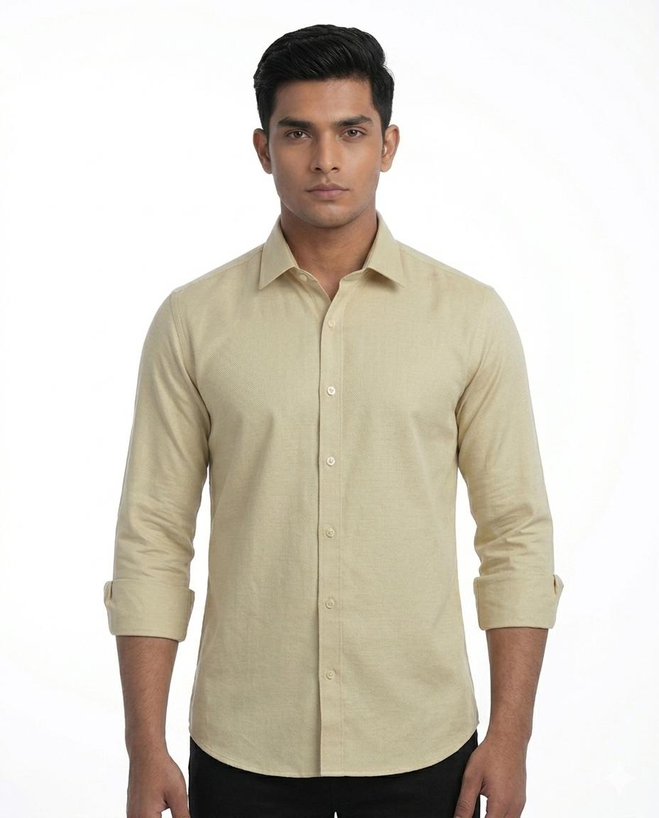Men's Casual Plain Shirts - WB 1338