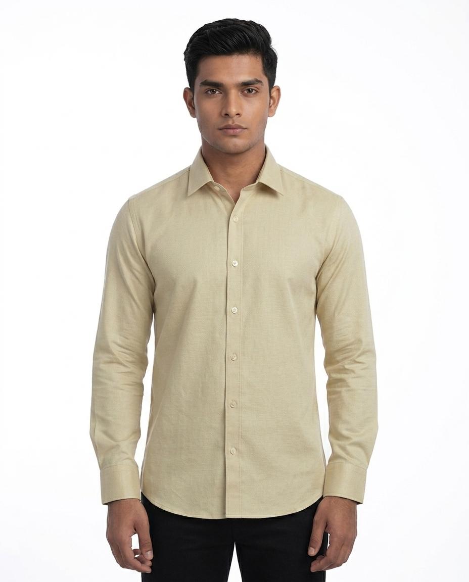 Men's Casual Plain Shirts - WB 1338