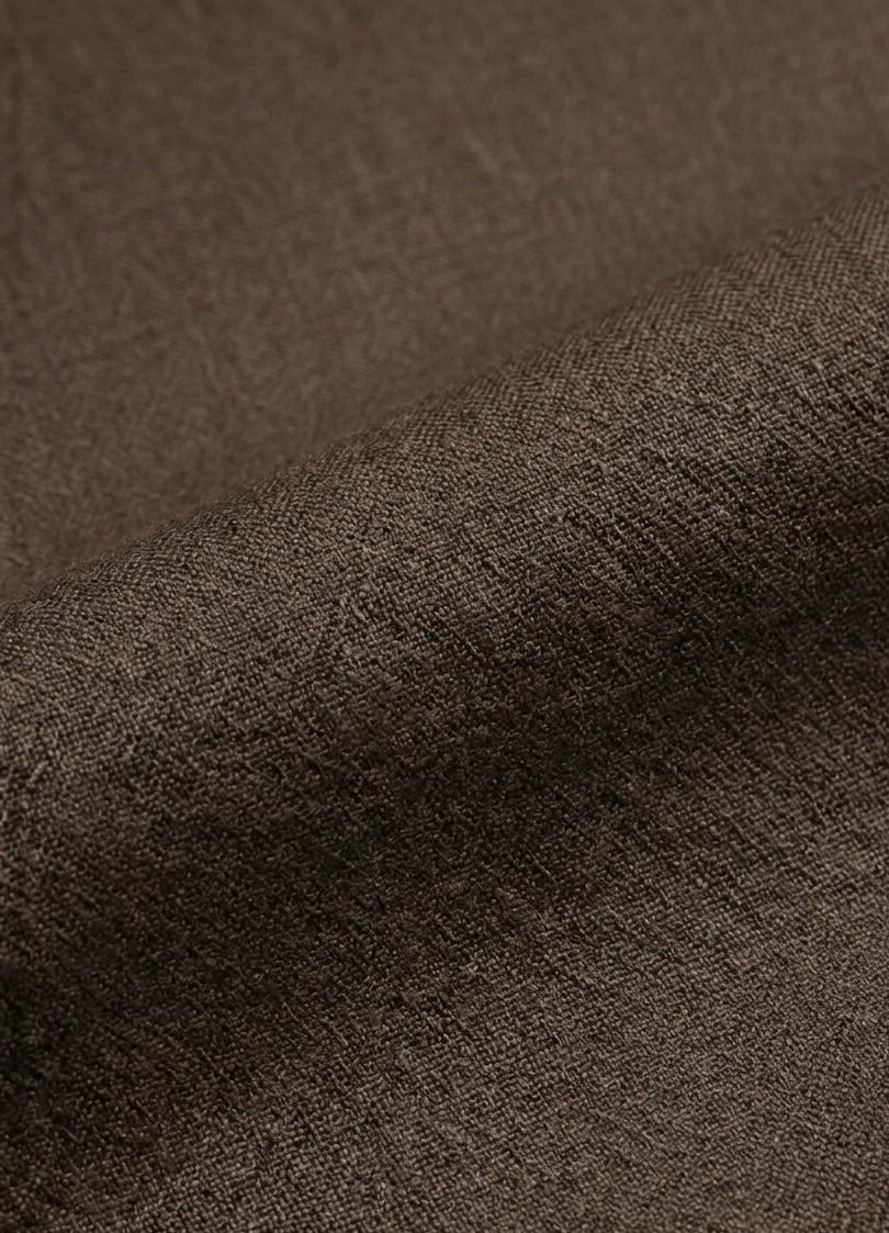 Men's Solid Brown Casual Shirt - WB 1338