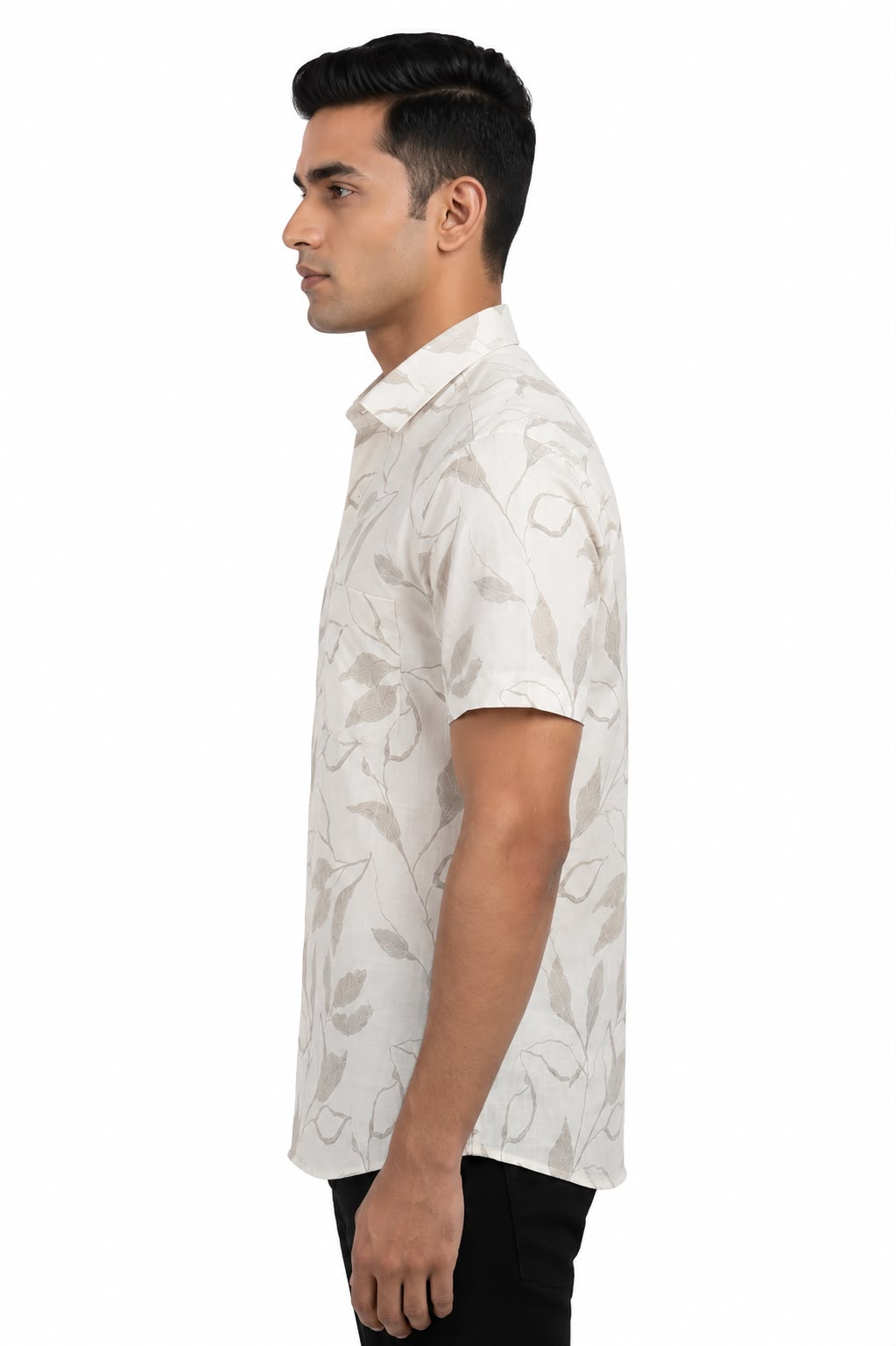 Casual Printed short sleeve shirt - WB 1329