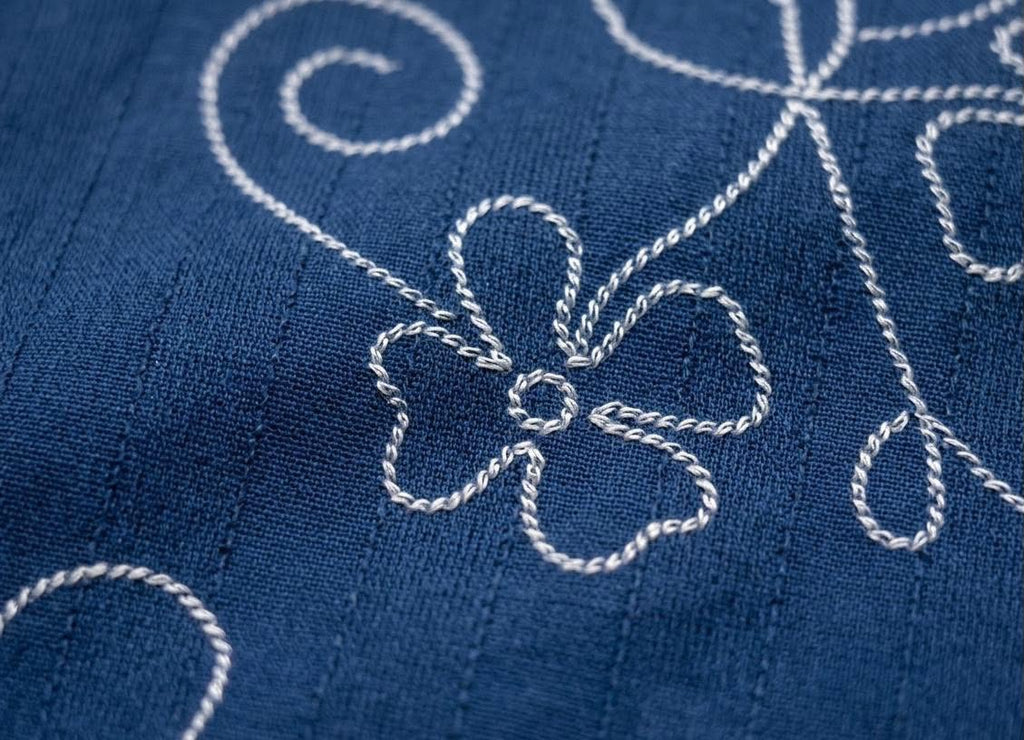 Embroiderey look Short sleeve shirt - WB 1328
