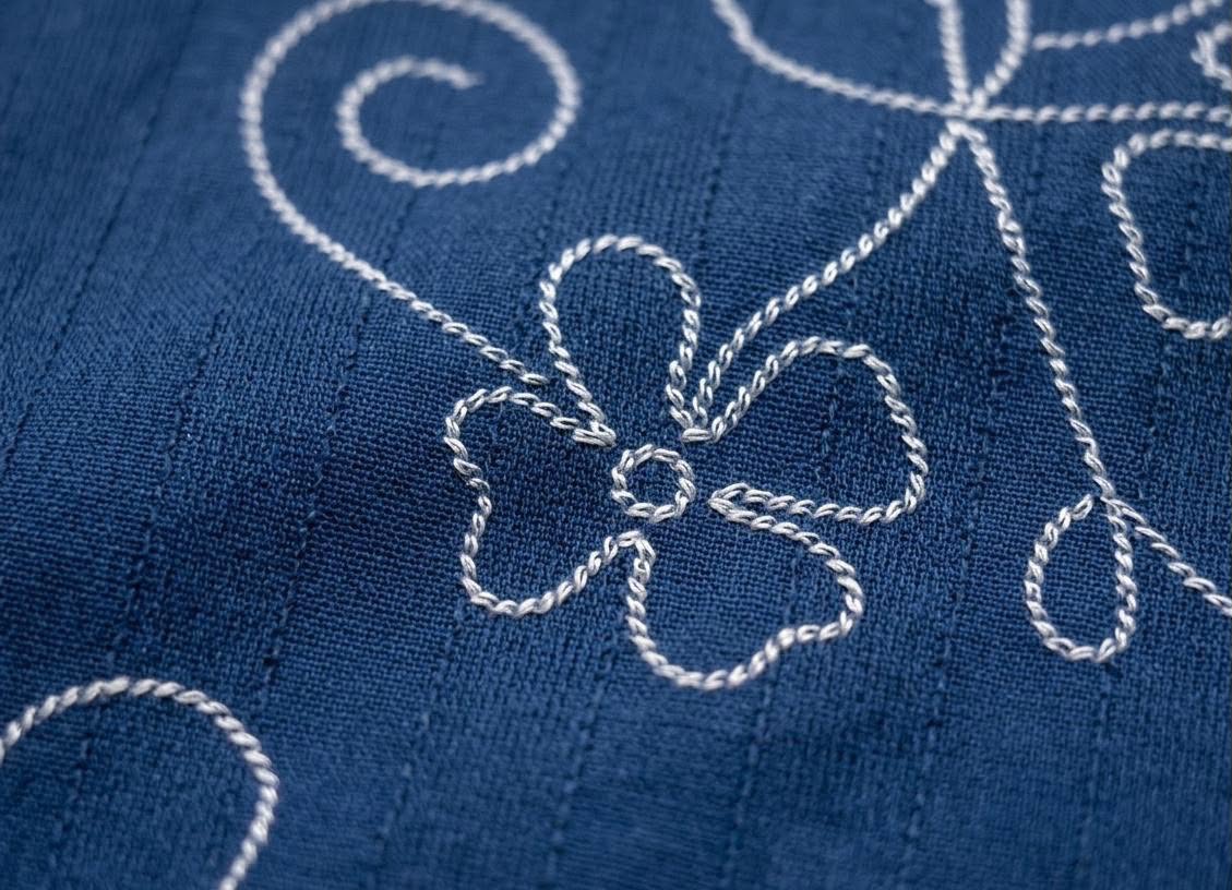 Embroiderey look Short sleeve shirt - WB 1328