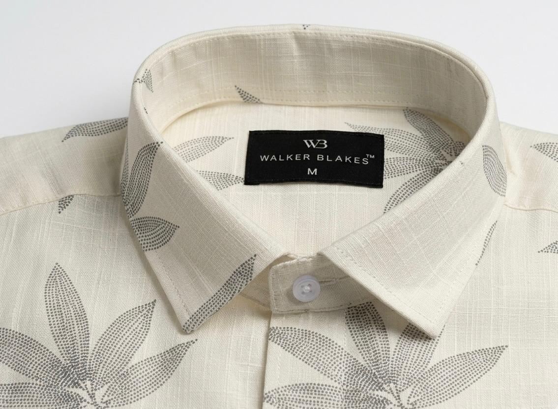 Floral Print Casaual Shirt- WB 1336