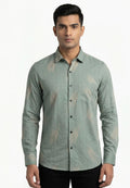 Men's Casual Printed Shirt- WB 1344