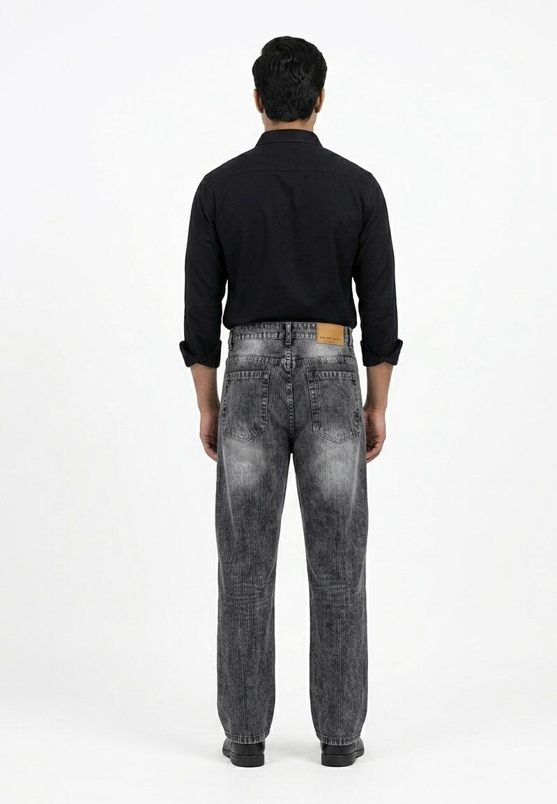 Men's Baggy Fit Corduroy Jeans- WB 103