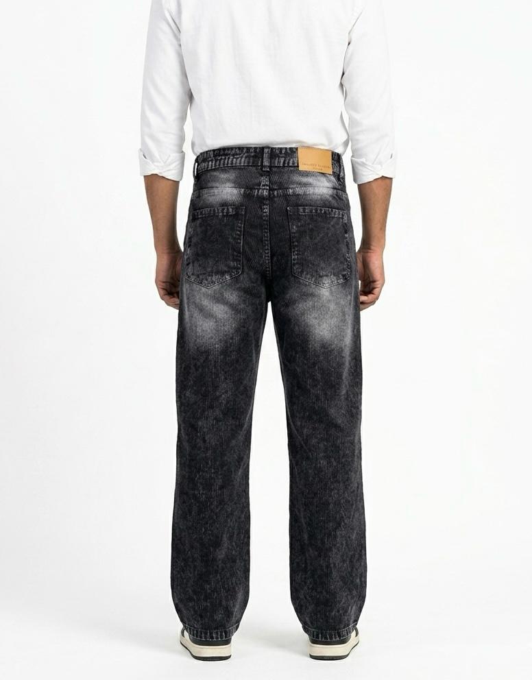 Men's Baggy Fit Corduroy Jeans- WB 103