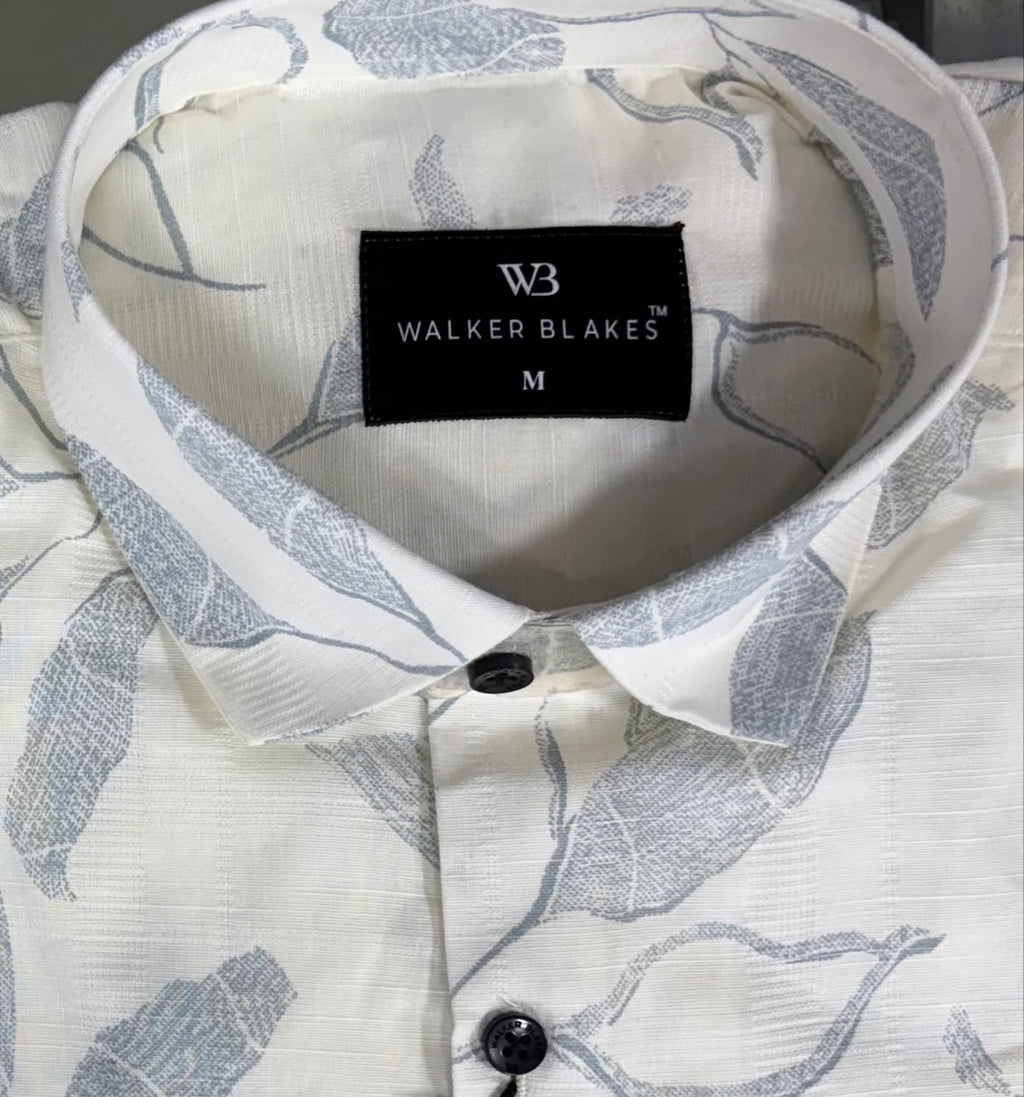 Casual Printed short sleeve shirt - WB 1329
