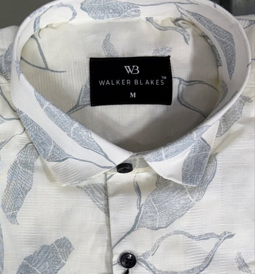 Casual Printed short sleeve shirt - WB 1329
